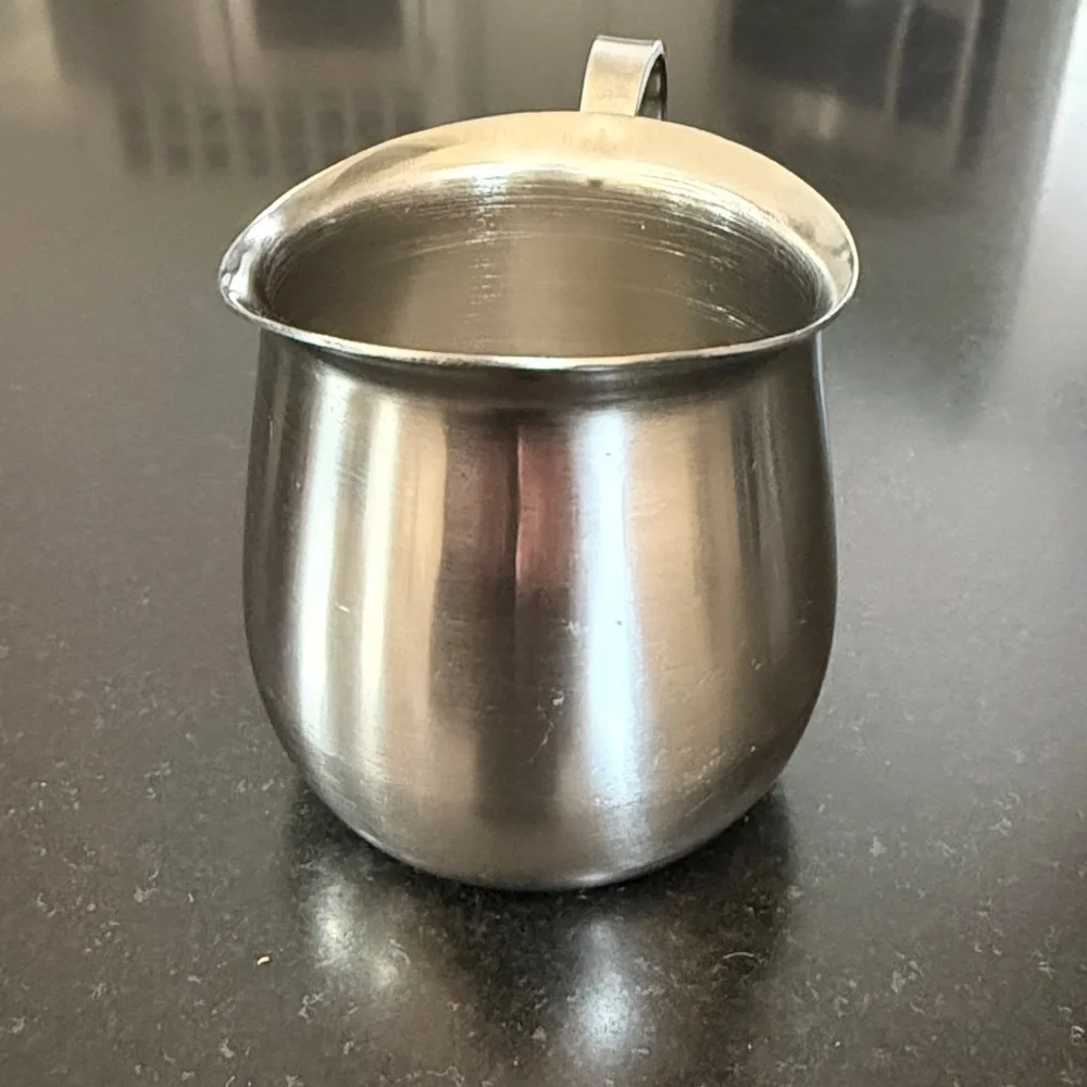 🌸3/$15 Vintage Adcraft 18-8 Stainless Steel Creamer 2.5" - Picture 2 of 7